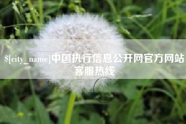 松原中国执行信息公开网官方网站客服热线
