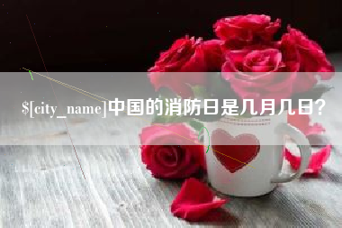 松原中国的消防日是几月几日？
