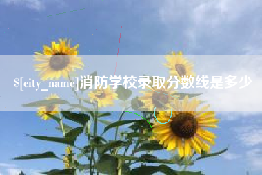 松原消防学校录取分数线是多少