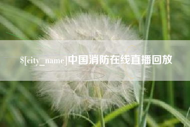松原中国消防在线直播回放