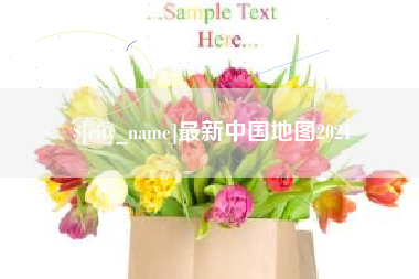 松原最新中国地图2021