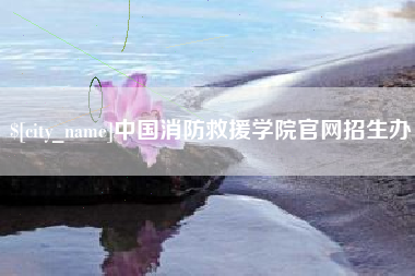 松原中国消防救援学院官网招生办
