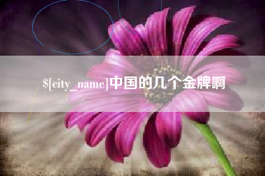 松原中国的几个金牌啊