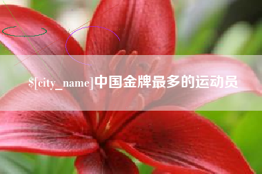 松原中国金牌最多的运动员