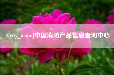 松原中国消防产品信息查询中心