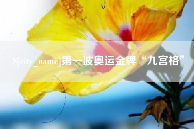 松原第一波奥运金牌“九宫格”