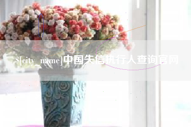松原中国失信执行人查询官网
