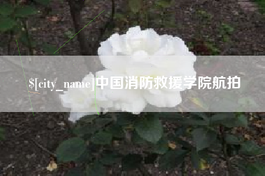 松原中国消防救援学院航拍