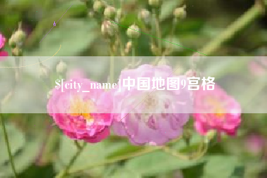 松原中国地图9宫格