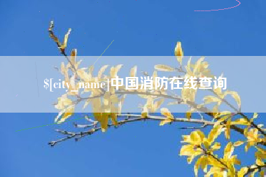 松原中国消防在线查询