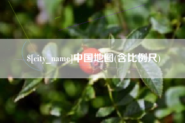 松原中国地图(含比例尺)